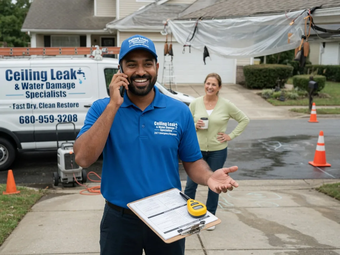 Ceiling Leak Cleanup Abbeville, GA FAQs
